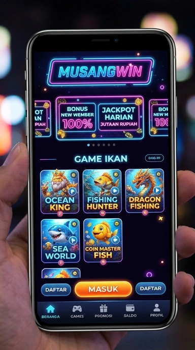Galeri pratinjau visual musangwin build APK resmi terbaru